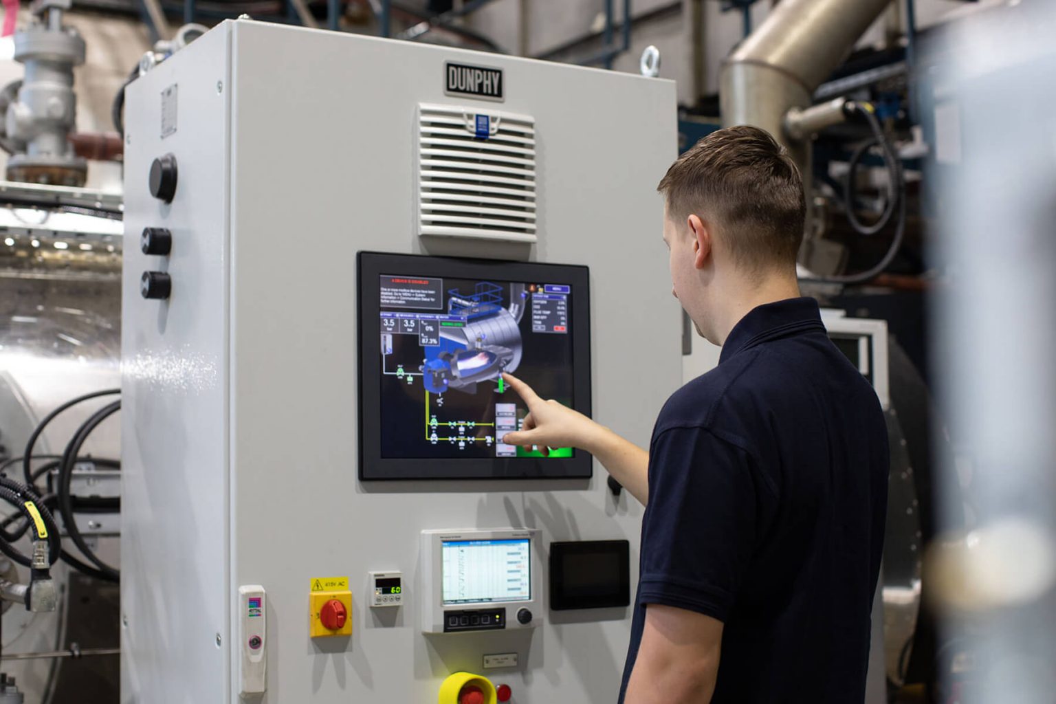 Boiler Control Panels - Dunphy